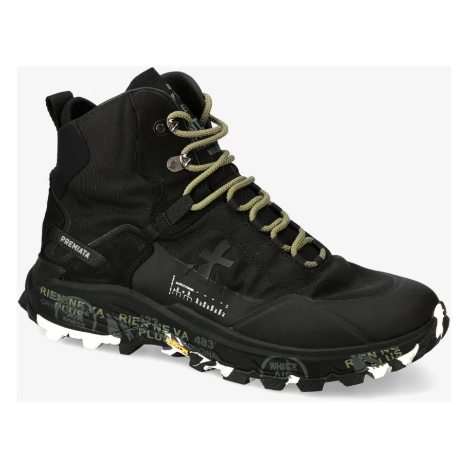 Premiata Leren veterschoenen-Heren Laarzen