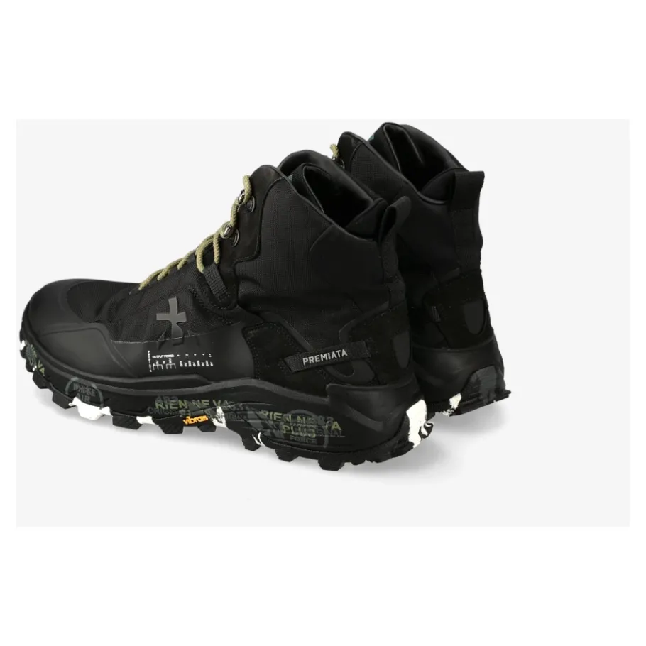 Premiata Leren veterschoenen-Heren Laarzen