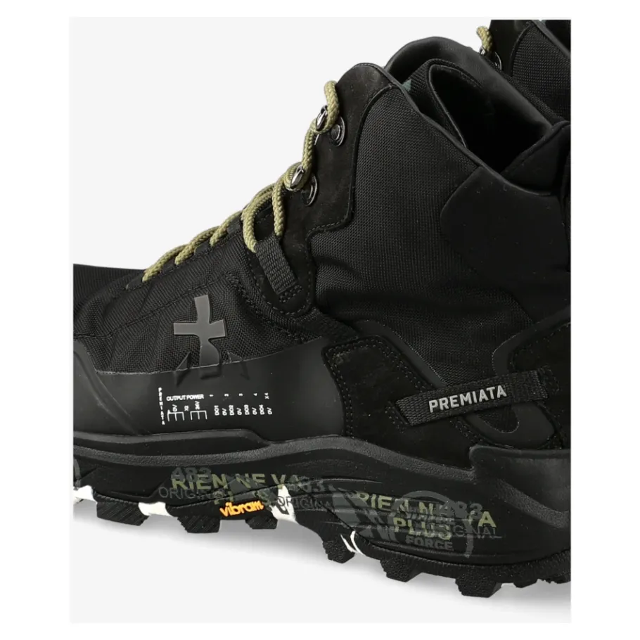 Premiata Leren veterschoenen-Heren Laarzen