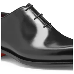 Santoni Leren wholecut veterschoen-Heren Instappers & Slip Ons|Nette Schoenen