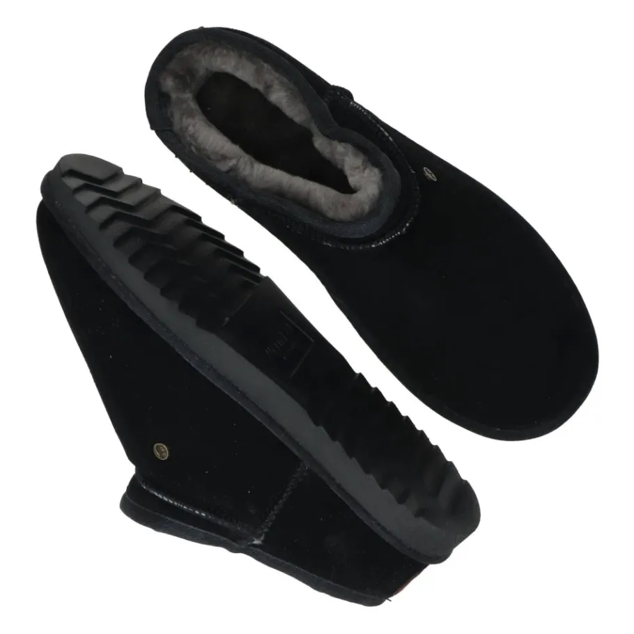 Warmbat Leren Wol Gevoerde Heren Klomp-Heren Snowboots