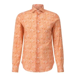 Fedeli Licht Katoenen Overhemd-Heren Overhemden