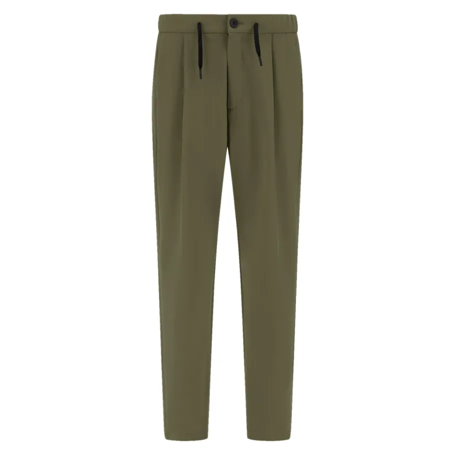 Herno Lichtgewicht Comfort Stretch Geweven Broek-Heren Broeken