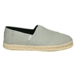 TOMS Lichtgrijze Instappers-Heren Espadrilles