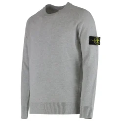 Stone Island Light RWS Geelong Wool Crewneck Sweater-Heren Truien & Vesten