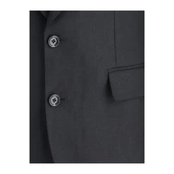 Dolce & Gabbana Linnen Blazer met Puntige Revers-Heren Kostuums