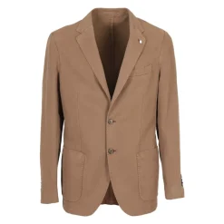 L.B.M. 1911 Linnen Lyocell Overhemd-Heren Kostuums