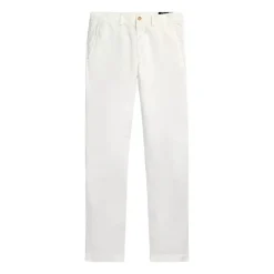Ralph Lauren Linnen-katoenen broek Straight Fit-Heren Broeken