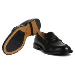 Gucci Loafer met Web-Heren Instappers & Slip Ons