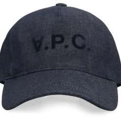 A.P.C. Logo Baseball Cap-Heren Petten