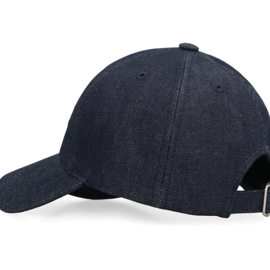 A.P.C. Logo Baseball Cap-Heren Petten