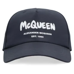Alexander McQueen Logo Baseball Cap-Heren Petten