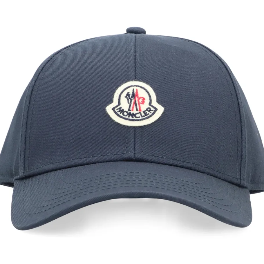 Moncler Logo Baseball Cap-Heren Petten