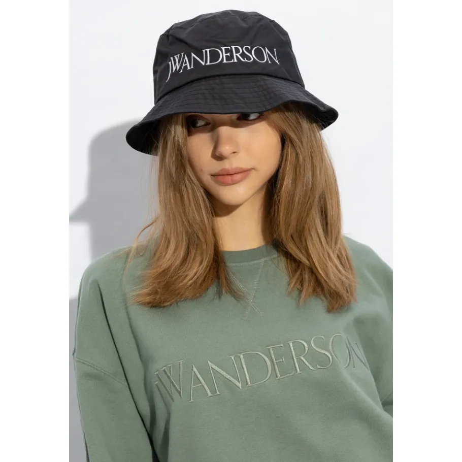 JW Anderson Logo Bucket Hat-Heren Hoeden