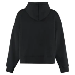 Palm Angels Logo Cotton Hoodie-Heren Truien & Vesten