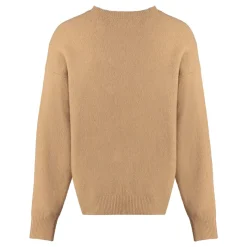 Palm Angels Logo Crew-Neck Sweater-Heren Truien & Vesten