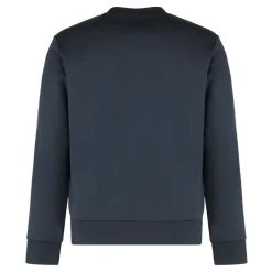 Hugo Logo Detail Katoenen Sweatshirt-Heren Truien & Vesten