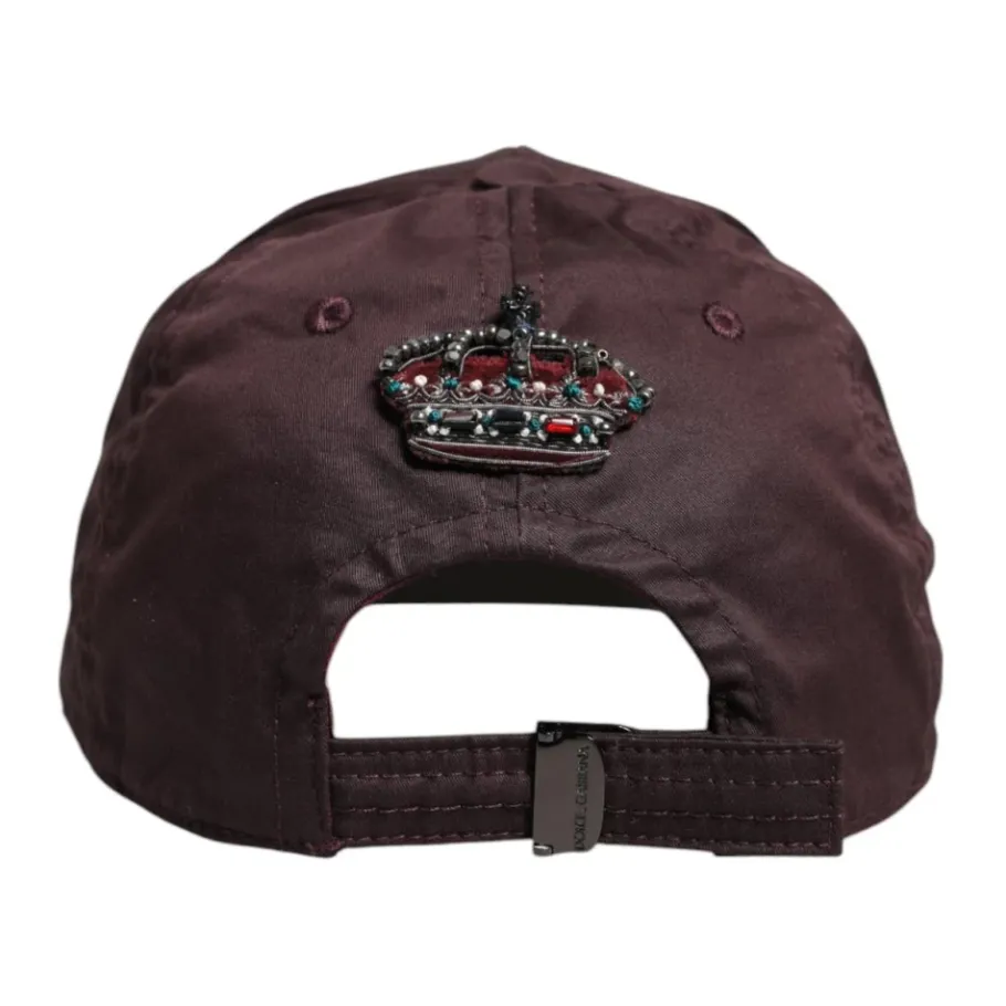 Dolce & Gabbana Logo Details Baseballpet-Heren Petten