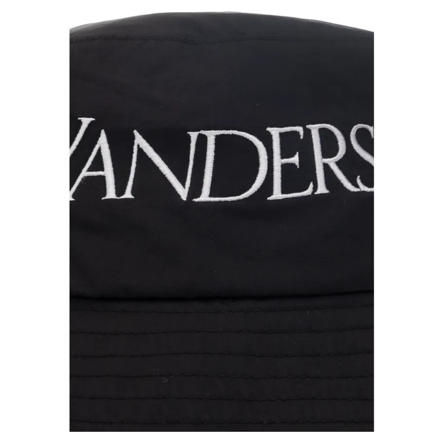 JW Anderson Logo Geborduurd Bucket Hat-Heren Hoeden