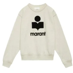 Isabel Marant Logo Katoenen Sweatshirt-Heren Truien & Vesten