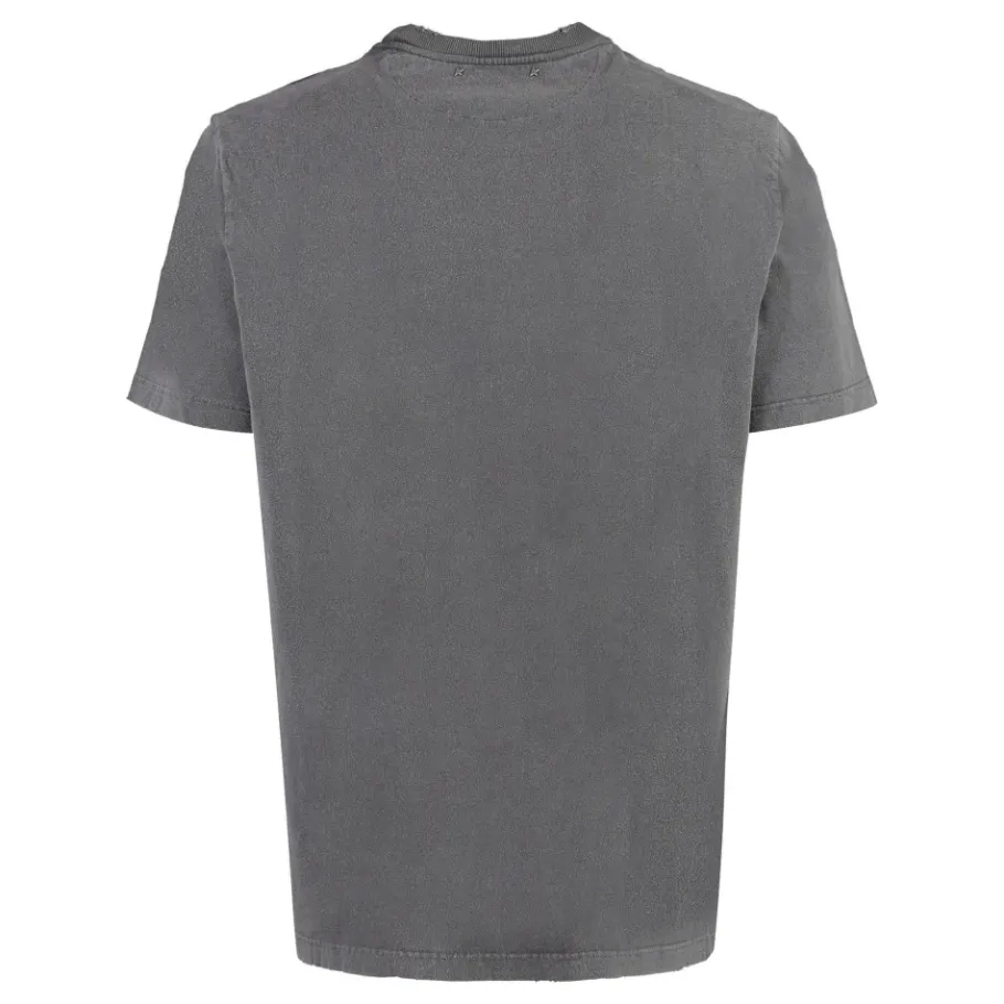 Golden Goose Logo Katoenen T-shirt-Heren Shirts