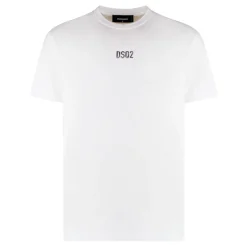 Dsquared2 Logo Katoenen T-Shirt-Heren Shirts