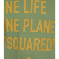 Dsquared2 Logo Katoenen T-Shirt-Heren Shirts