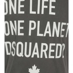 Dsquared2 Logo Katoenen T-Shirt-Heren Shirts