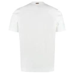 Zegna Logo Katoenen T-shirt-Heren Shirts