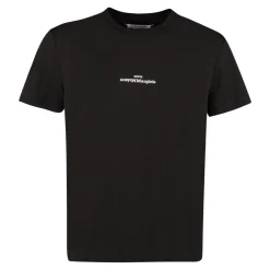 Maison Margiela Logo Katoenen T-shirt-Heren Shirts