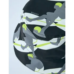 Gucci Logo Motief Emmerhoed Gemaakt in Italië-Heren Hoeden