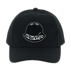 Moncler Logo Patch Cap-Heren Petten