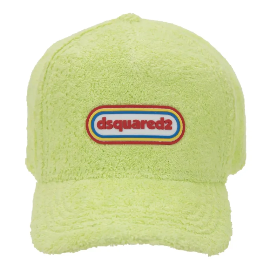 Dsquared2 Logo Patch Katoenen Baseball Cap-Heren Petten
