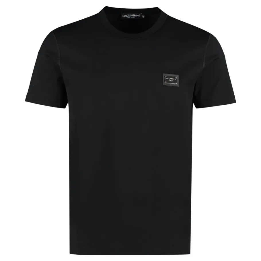 Dolce & Gabbana Logo Plaque T-Shirt-Heren Shirts
