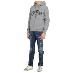 Dsquared2 Logo Print Hoodie-Heren Truien & Vesten