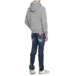 Dsquared2 Logo Print Hoodie-Heren Truien & Vesten