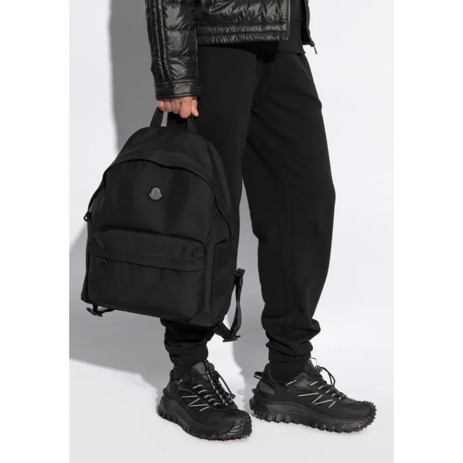 Moncler Logo Rugzak-Heren Rugzakken