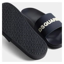 Dsquared2 Logo Strand Slippers-Heren Slippers