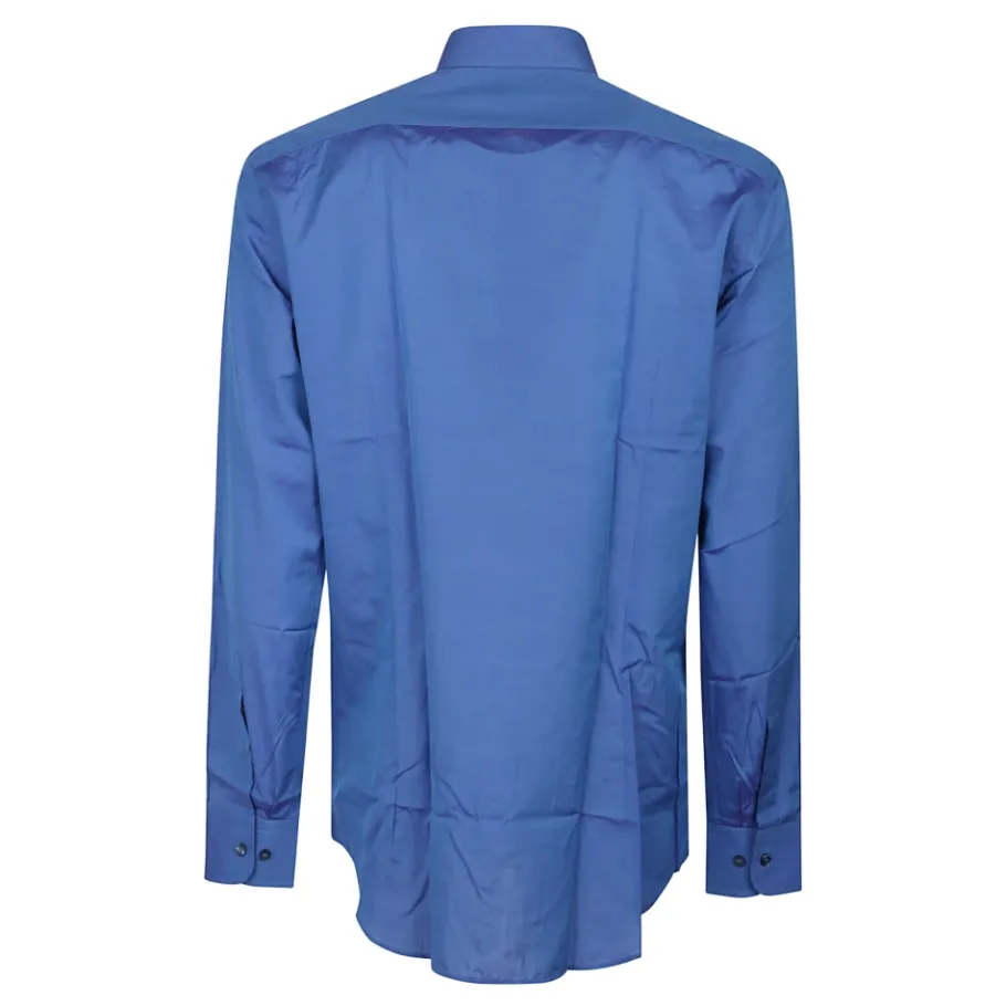 Etro Long Sleeve Logo Shirt-Heren Overhemden