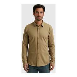 Cast Iron Long Sleeve Shirt Twill Jersey 2 t-Heren Overhemden