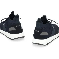 Hugo Low-top stoffen sneakers-Heren Sneakers