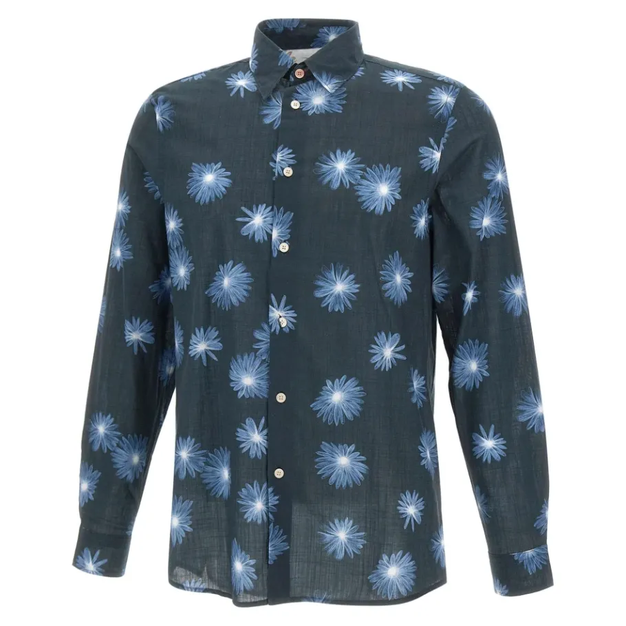 Paul Smith Luminescent Floral Shirt-Heren Overhemden