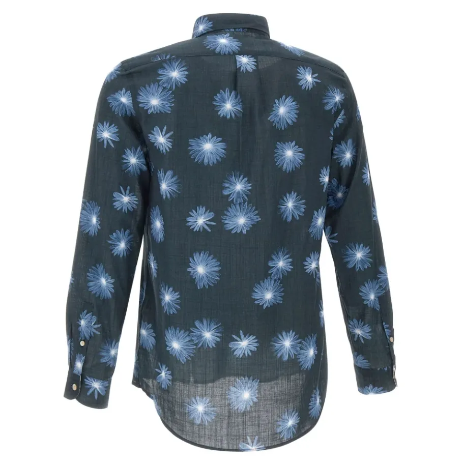 Paul Smith Luminescent Floral Shirt-Heren Overhemden