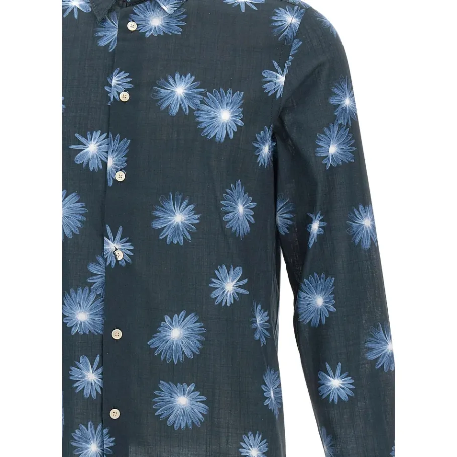 Paul Smith Luminescent Floral Shirt-Heren Overhemden
