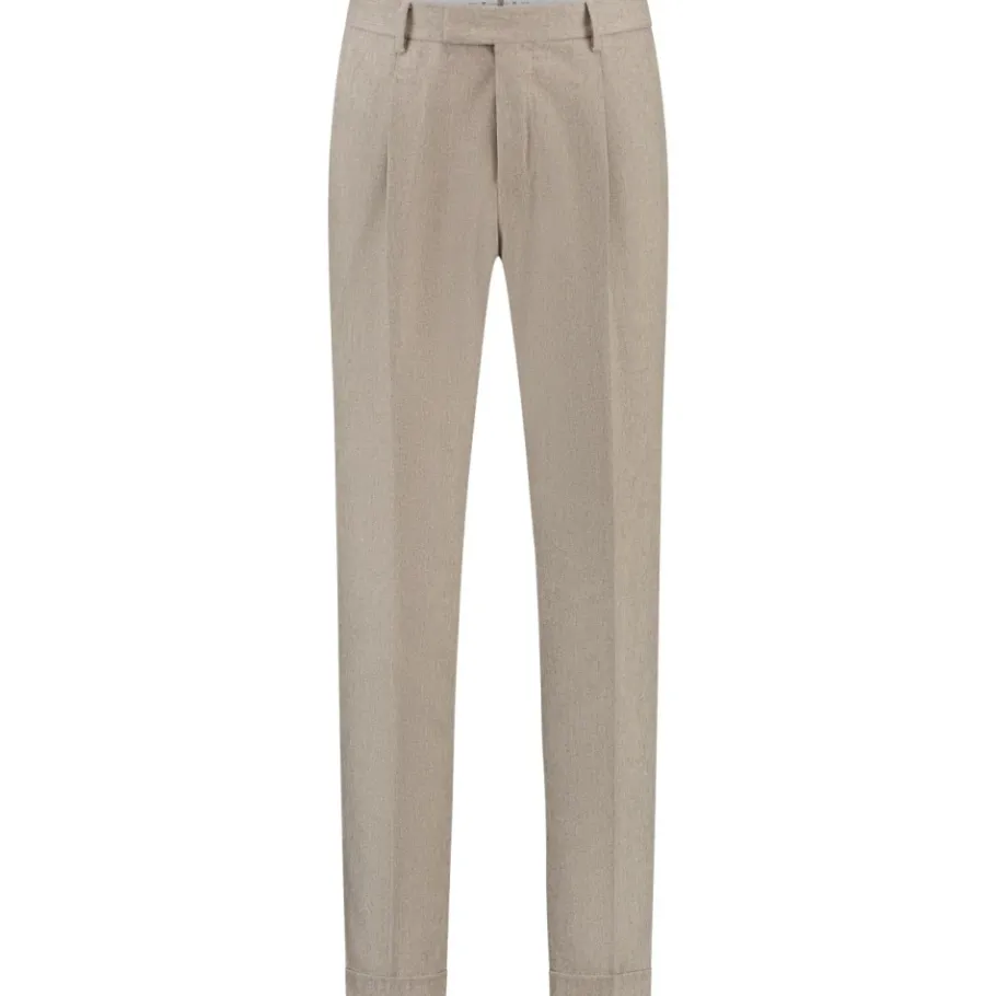 PT Torino Luxe Wol-Kasjmier Broek-Heren Broeken