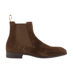 Santoni Luxe e Suède Chelsea Laarzen-Heren Laarzen