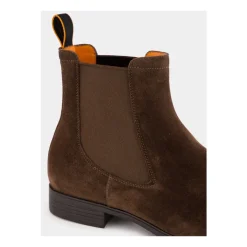 Santoni Luxe e Suède Chelsea Laarzen-Heren Laarzen