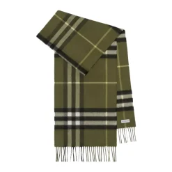 Burberry Luxe Cashmere Sjaal Olijf-Heren Sjaals