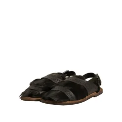 Dolce & Gabbana Luxe Haar Kalfs Sandalen Model-Heren Sandalen