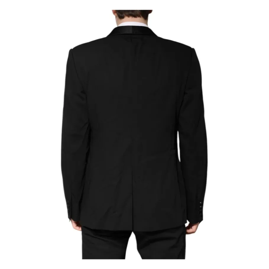 Dolce & Gabbana Luxe Wollen Pak met Zijden Voering-Heren Kostuums